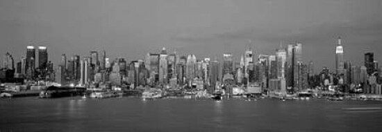 Manhattan Skyline NYC Poster Print by Richard Berenholtz - Item # VARPDX4RB951