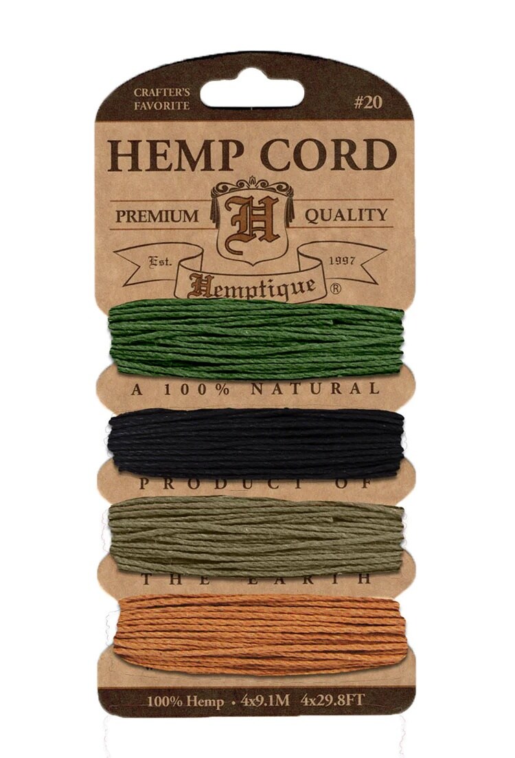 Hemptique Hemp Cord 20lb 120&#x27;