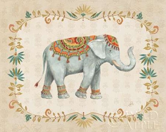 Elephant Walk II Poster Print by Daphne Brissonnet - Item # VARPDX31367HR