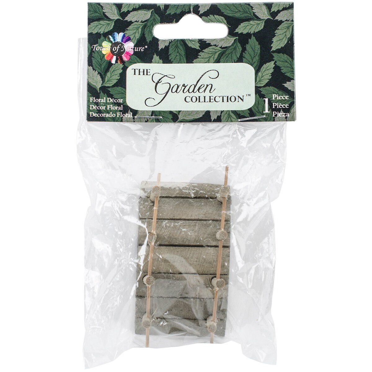 Micro Mini Garden Bridge 2&#x22;X1&#x22;-Wood