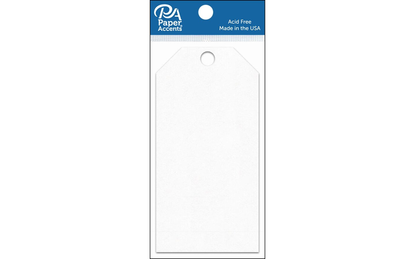 Craft Tags 2.5x5.25 25pc White Michaels