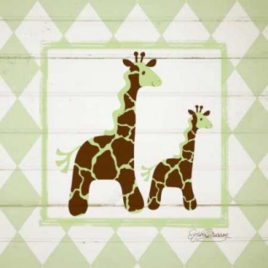 Giraffes Poster Print by Sylvia Murray - Item # VARPDXMRY025