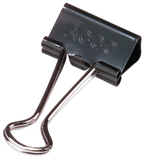 Acco Binder Clips 12/Pkg-.75