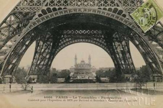 Le Base de la Tour Eiffel Poster Print by  Wild Apple Portfolio - Item # VARPDX9900