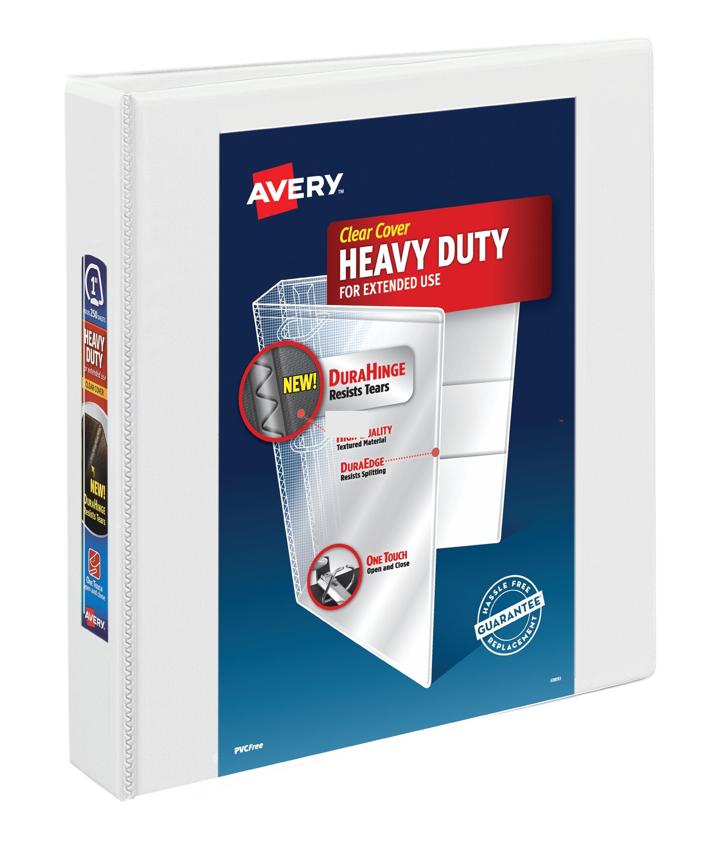 Avery Heavy-Duty View 3 Ring Binder, 1.5