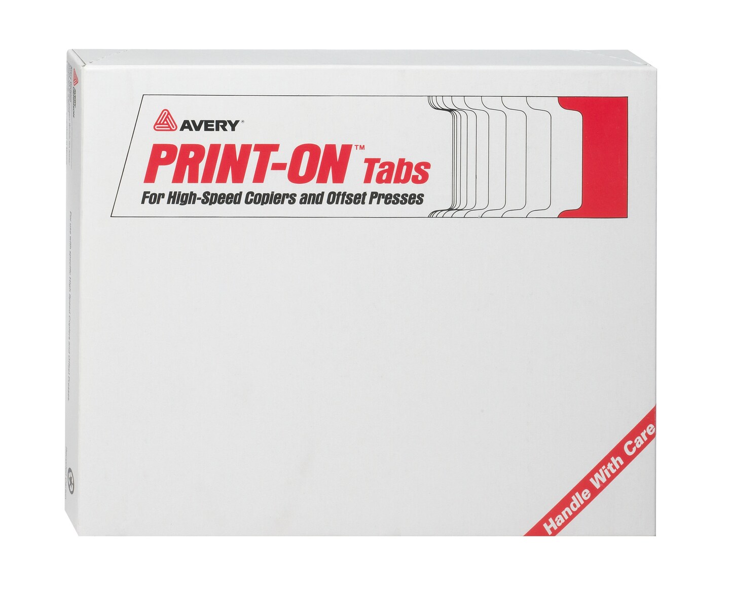 Avery Copier Tab Dividers, Unpunched, 5 Tab, White, 30 Sets (20405)