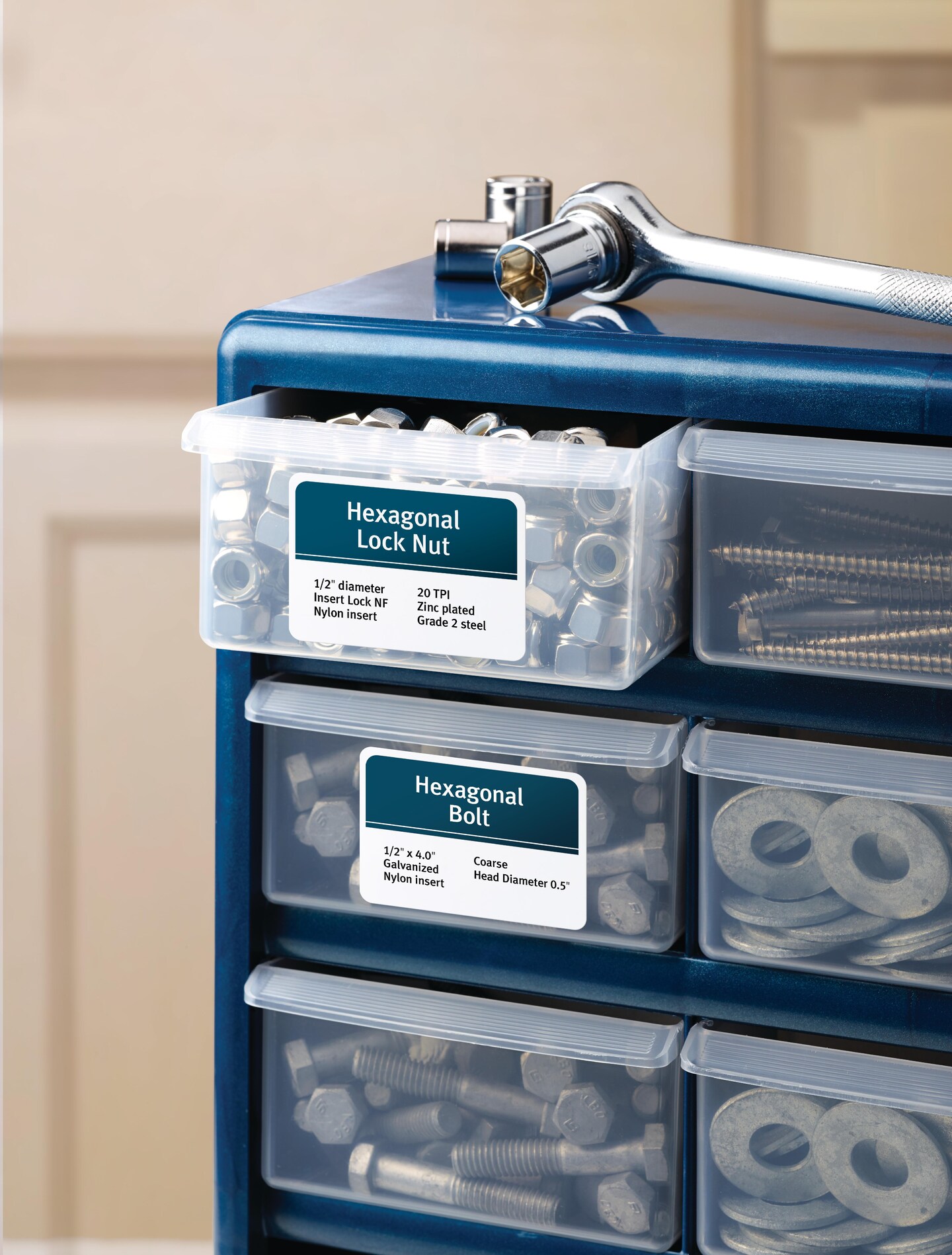 Avery Durable Easy Peel ID Labels, Sure Feed Technology, Permanent Adhesive, 2" x 2-5/8", 120 Labels (6793)