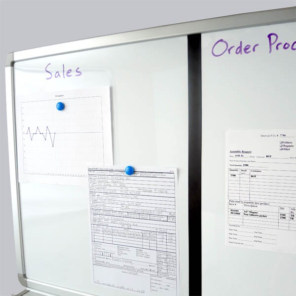 StoreSMART - Magnetic Gridlines - 1-inch - for Whiteboard Grids - ML1