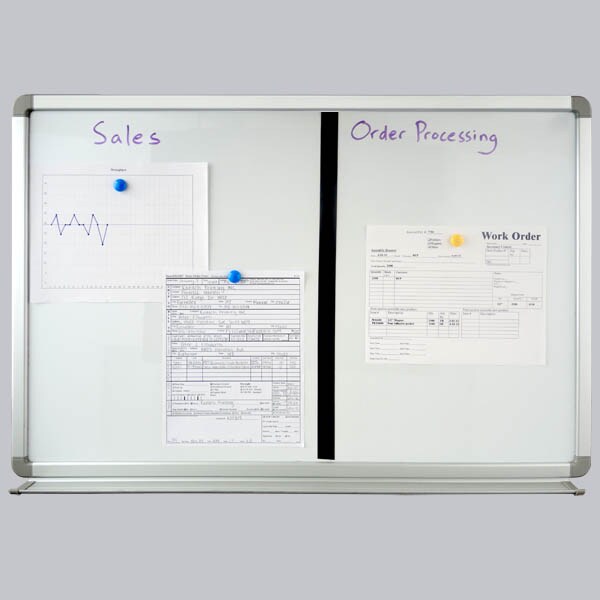 StoreSMART - Magnetic Gridlines - 1-inch - for Whiteboard Grids - ML1