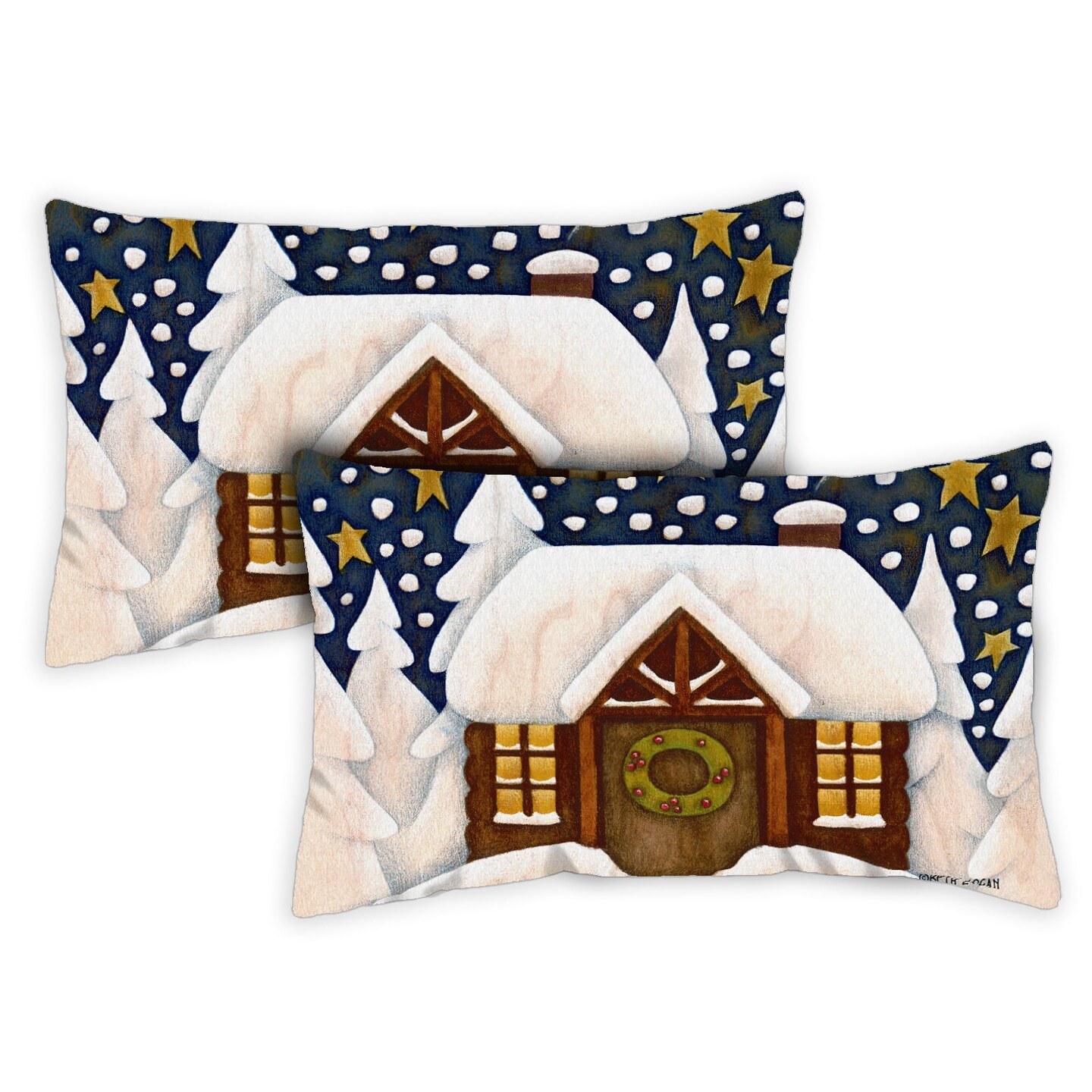 Outdoor winter pillow discount covers