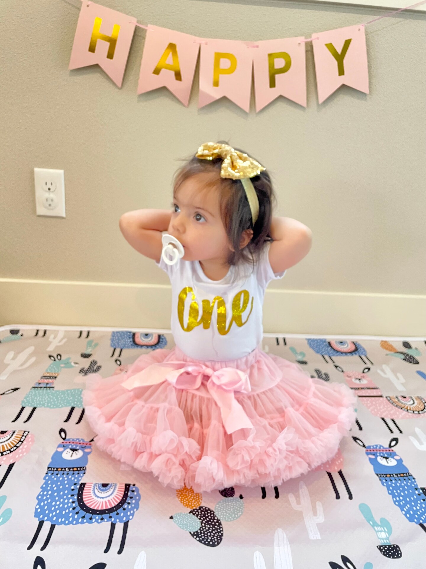 Layered pink tutu skirt best sale