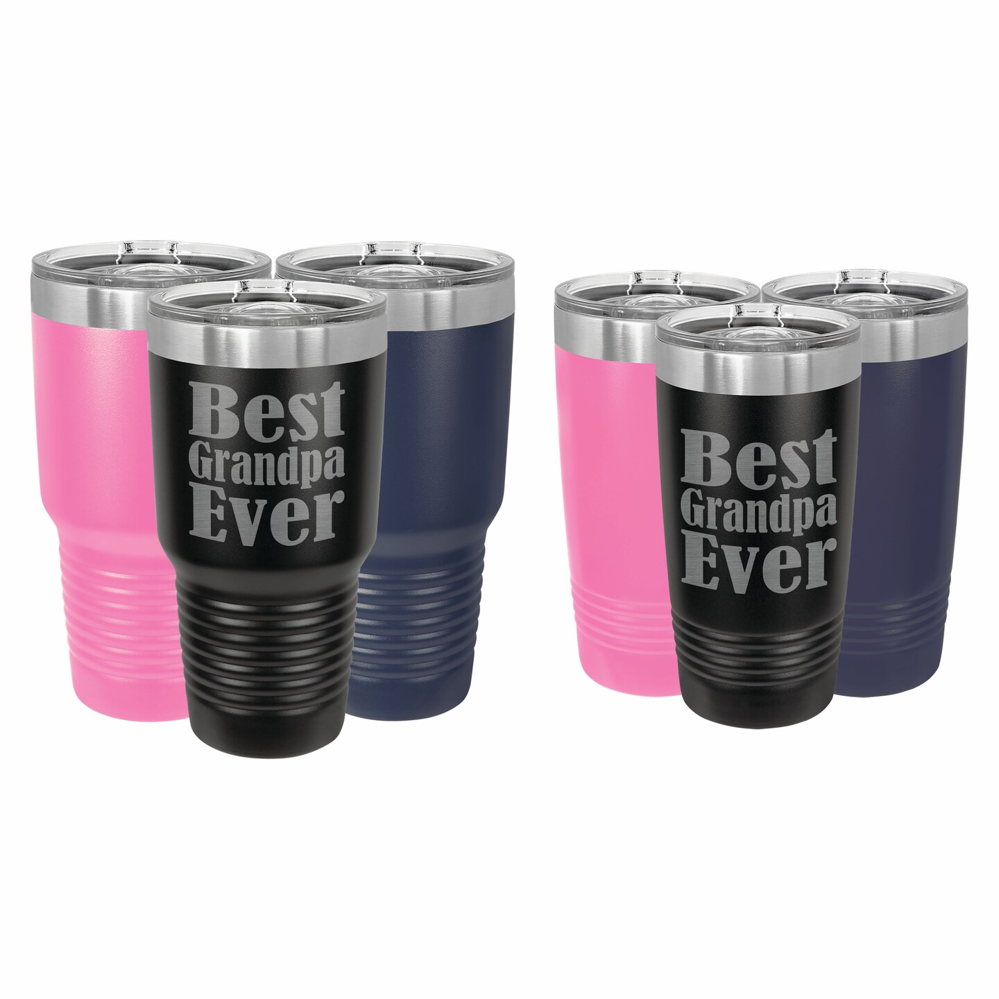 Best Grandpa by Par Tumbler, Engraved Tumbler, 20, 30 Oz Tumbler