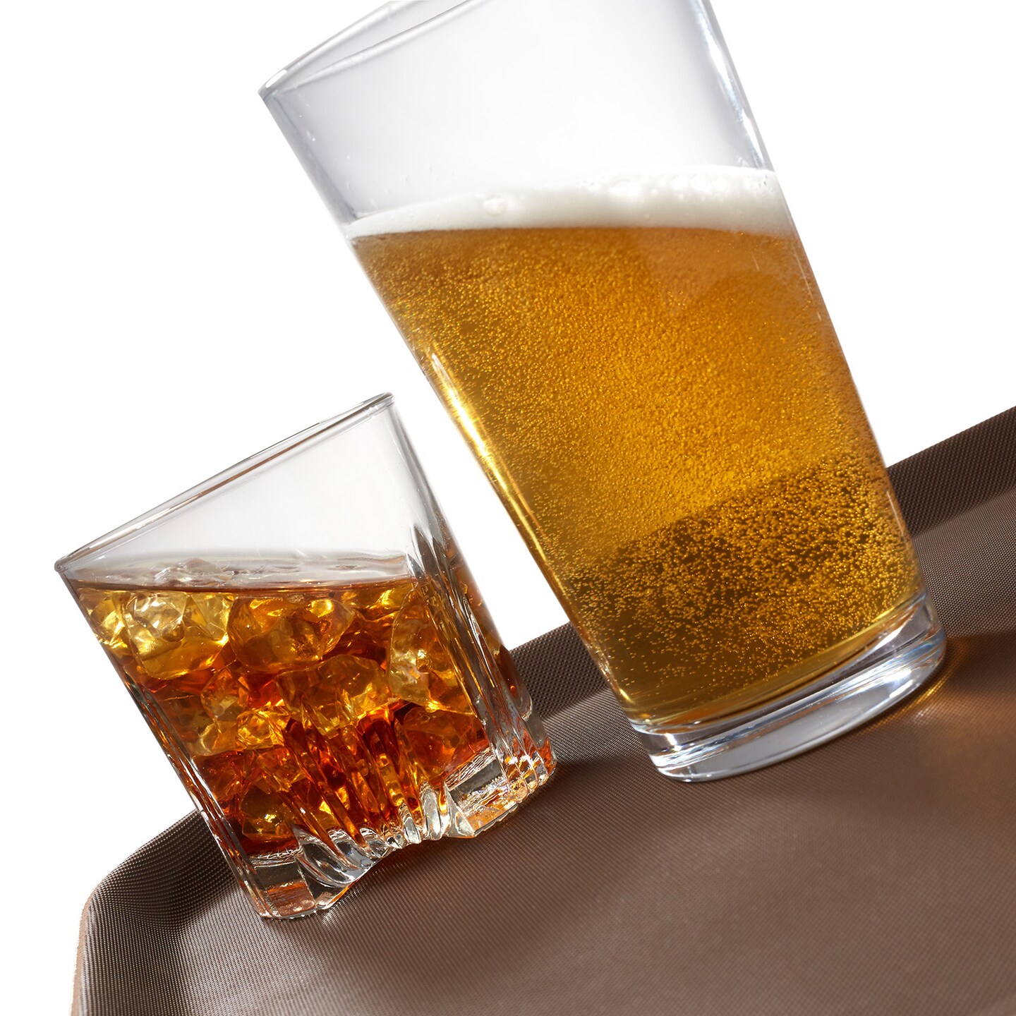 Jubilee Rectangular Restaurant Serving Trays (Set of 2) - NSF Certified Non-Slip Food Service Tray