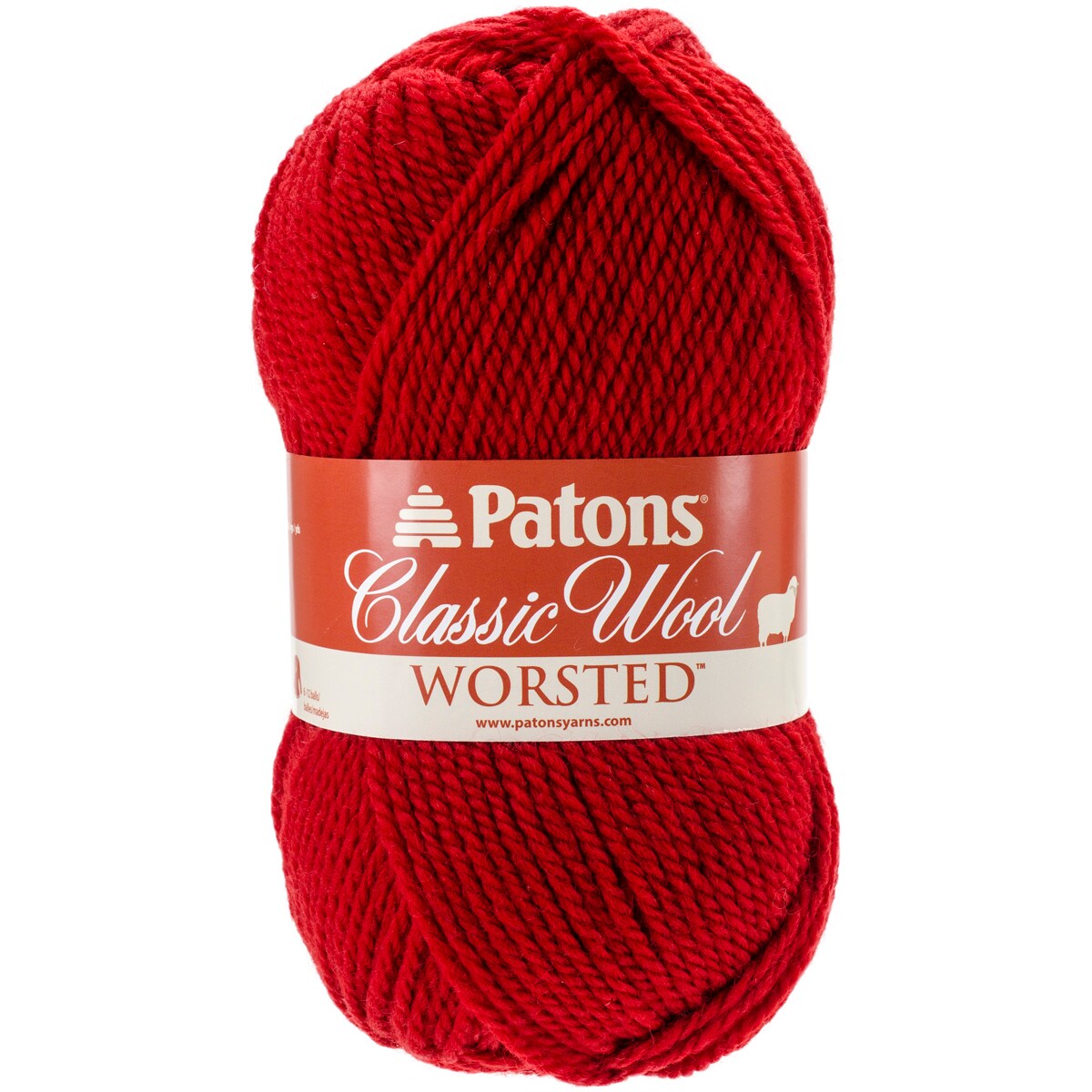 Patons Classic Wool Yarn-Bright Red | Michaels
