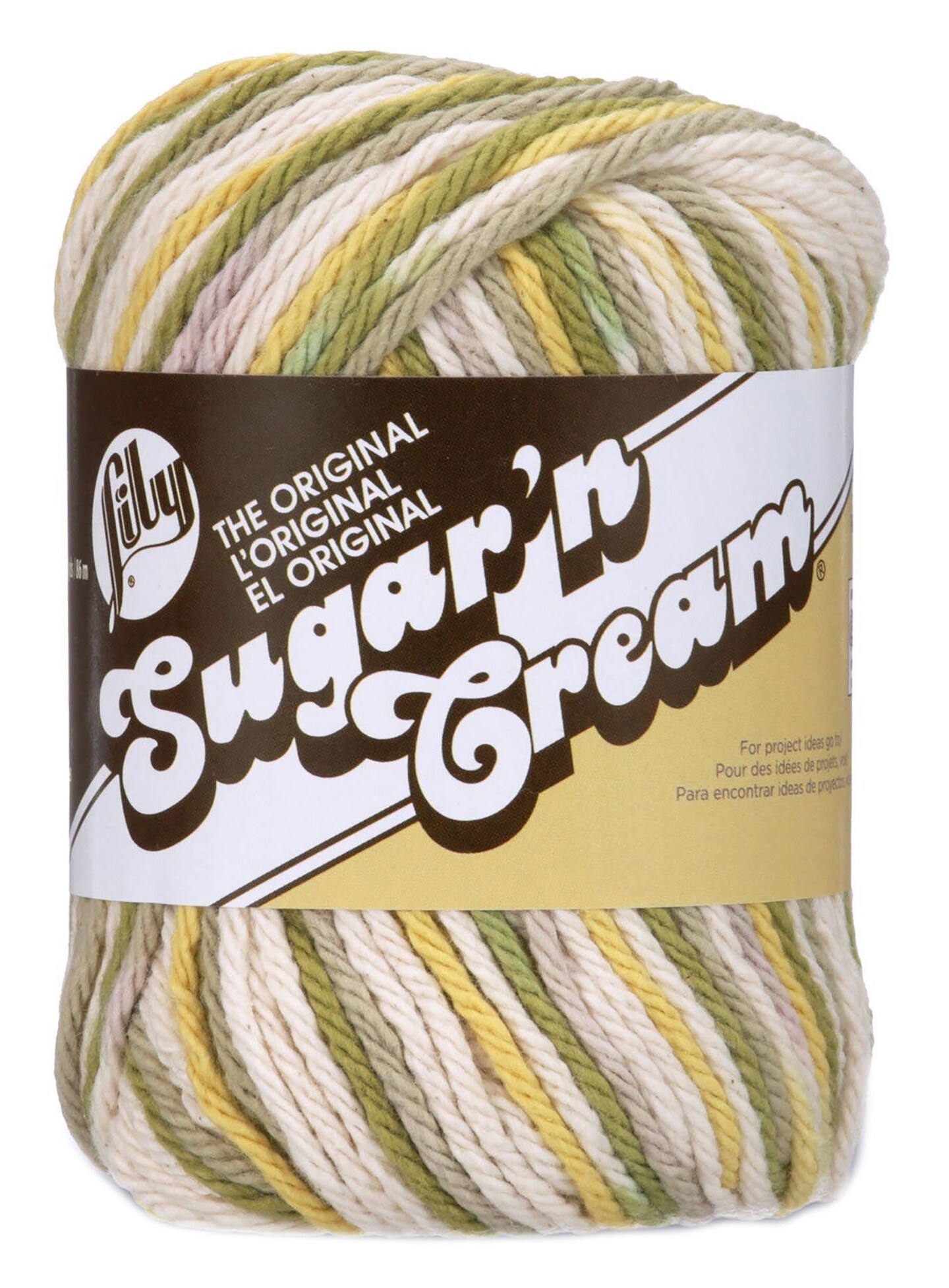 Lily Sugar&#x27;n Cream Yarn - Ombres-Guacamole