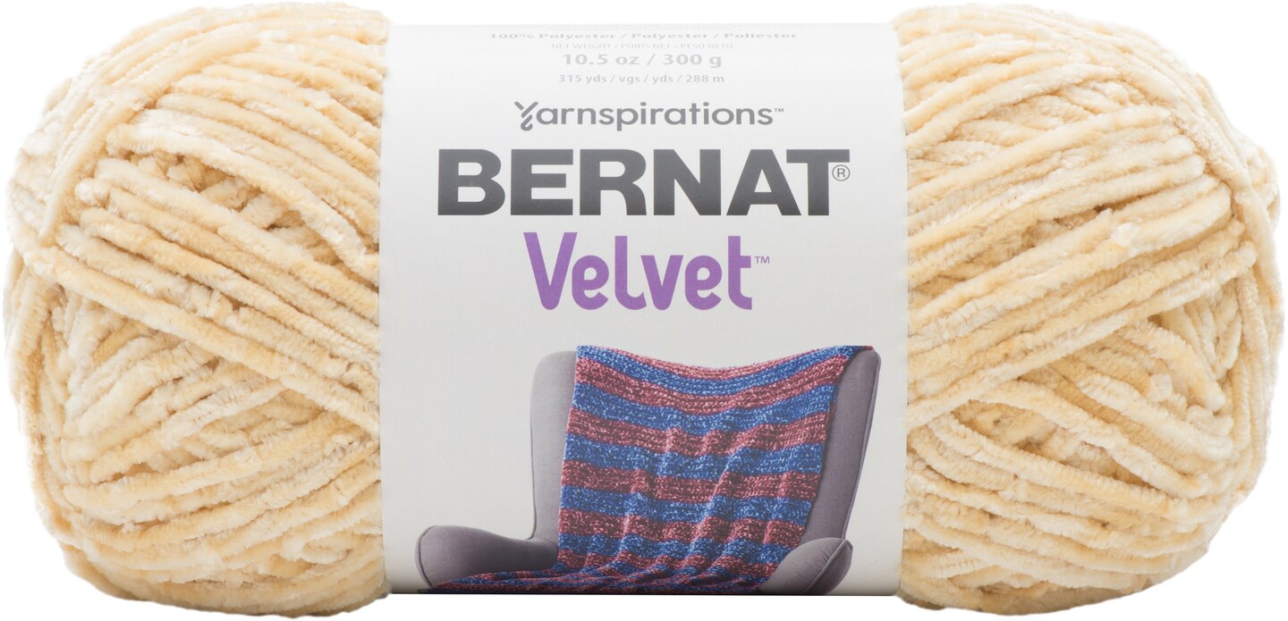 Michaels bernat best sale velvet yarn