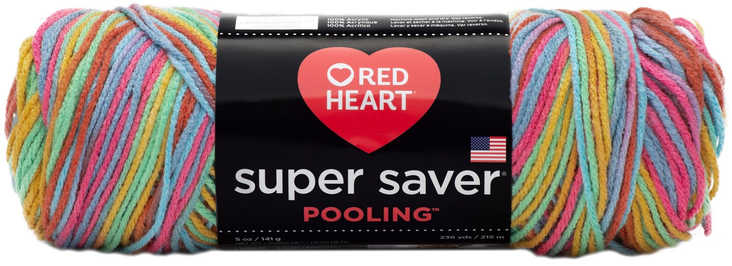 Red Heart Super Saver Pooling Yarn - Papaya