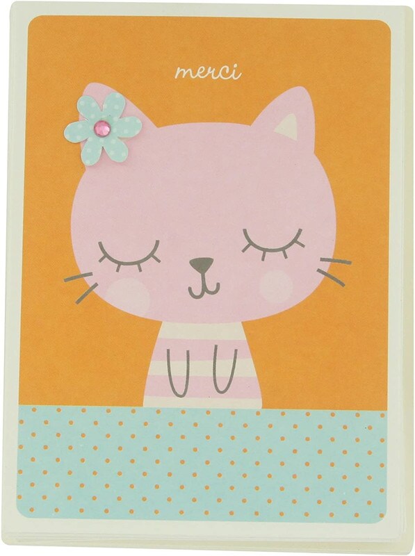 Prima Marketing Inc  Kids Card Set Kitty 655350200442