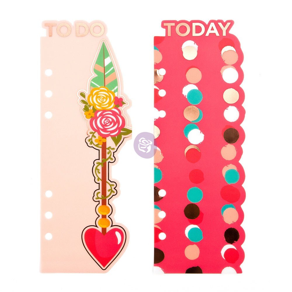 Prima Marketing Inc Mpp Embellishments - Be Happy - Bookmark Divider 655350593094
