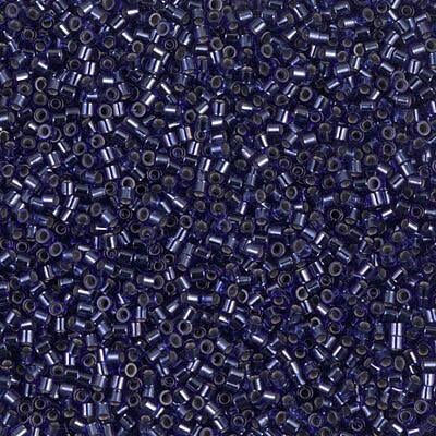 Miyuki Delica Bead 15/0, DBS0183, Silver Lined Royal Blue