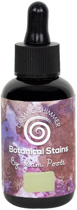 Cosmic Shimmer Botanical Stains 60ml By Sam Poole-Carrot Top Green