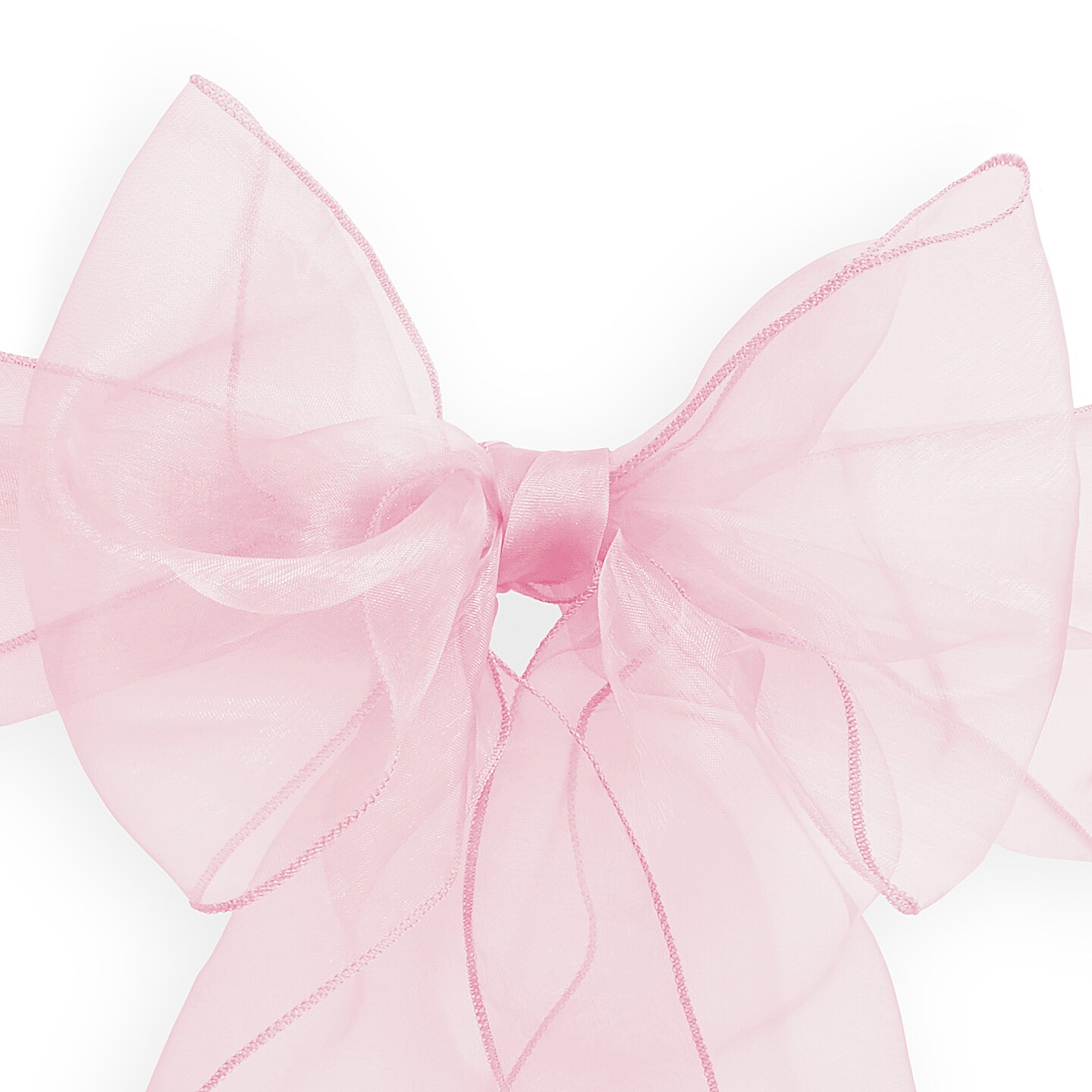 Lann&#x27;s Linens - 10 Elegant Organza Wedding/Party Chair Cover Sashes/Bows - Ribbon Tie Back Sash