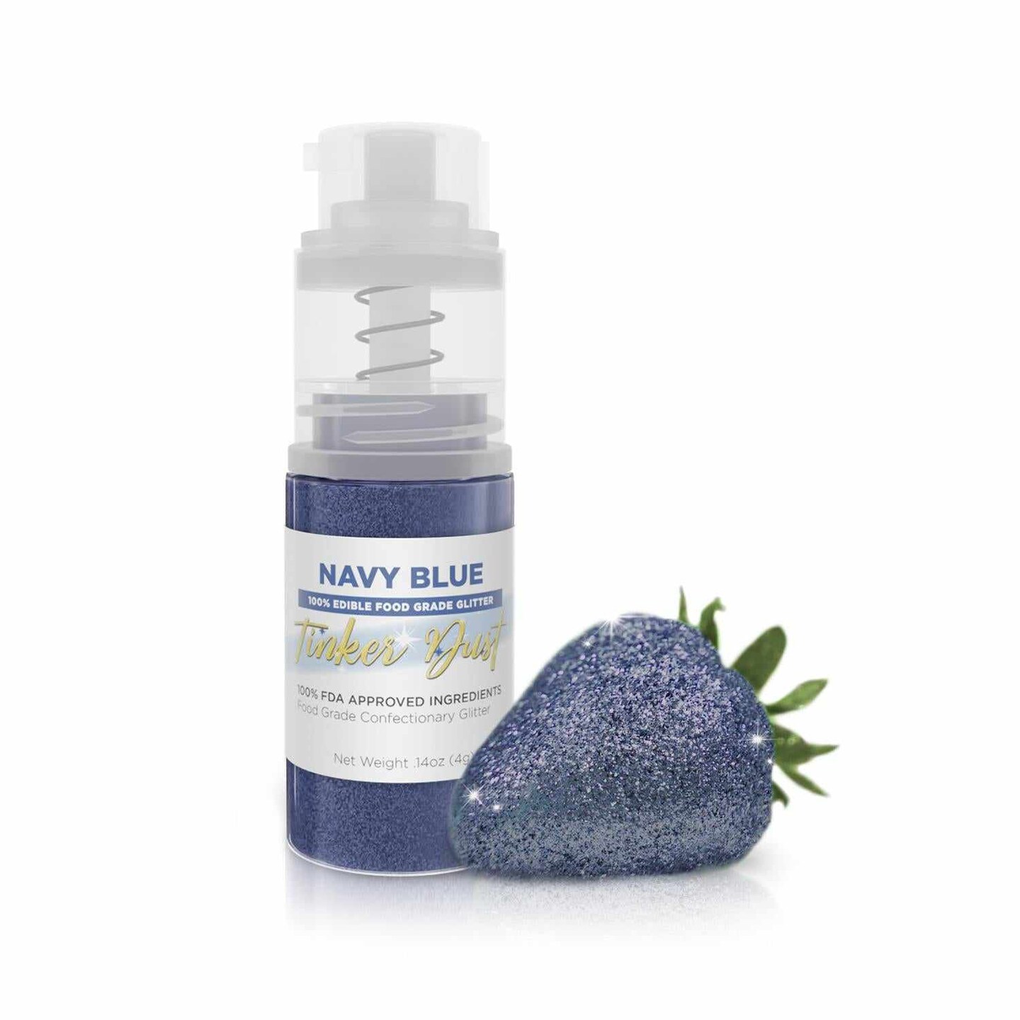 Navy Blue Edible Glitter Spray Edible Powder Dust Spray Glitter for