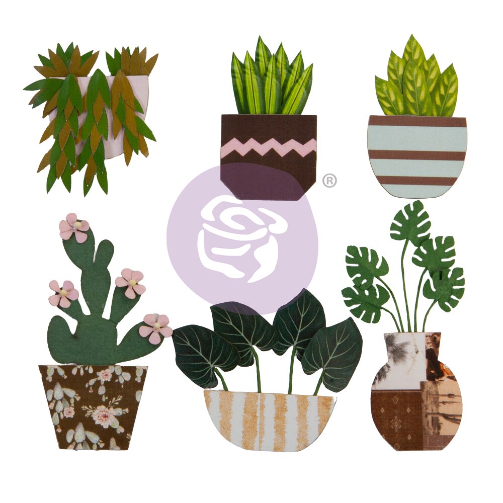 Prima Marketing Inc Prima Flowers® Golden Desert Collection - Cactus - 6 Pcs / 1-2.5In 655350650858
