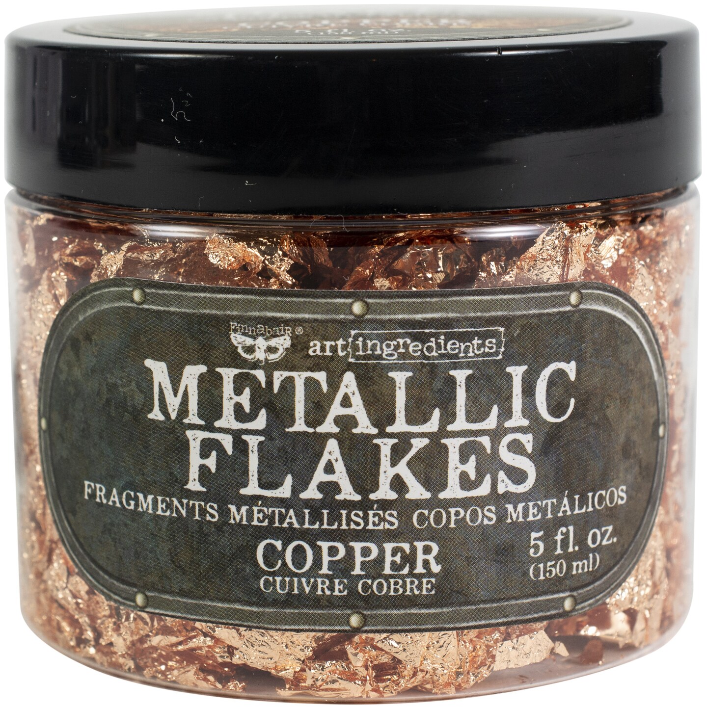 Finnabair Art Ingredients Metallic Flakes 150ml-Copper