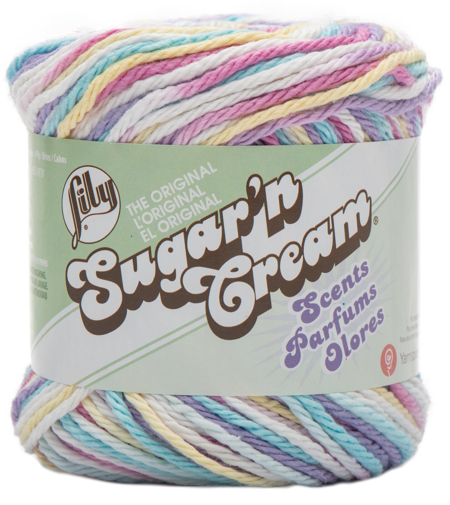 Lily Sugar'n Cream Yarn - Scents Fleur de Lavender
