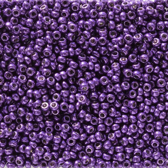 Miyuki 11 Round Seed Bead, 11-5110, Duracoat Galvanized Lilac Night, 13 grams
