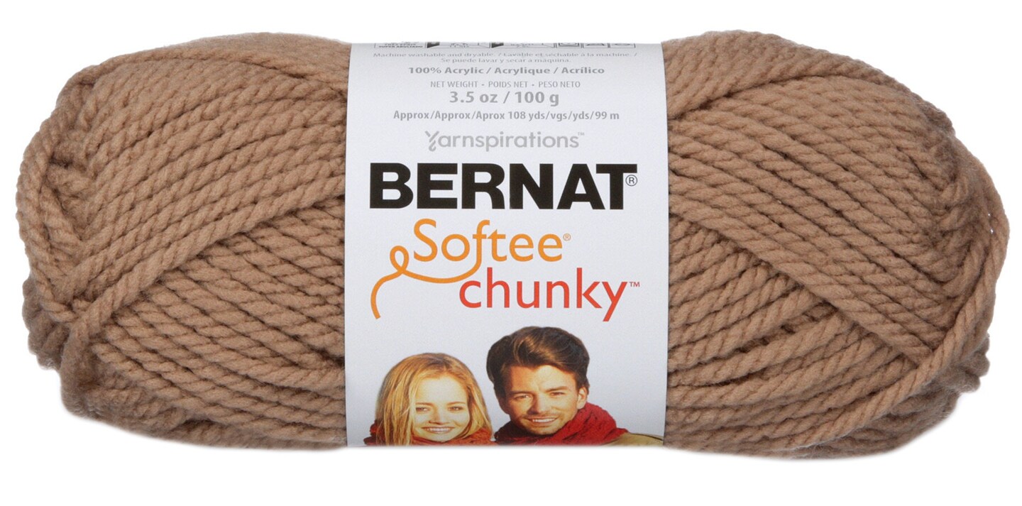 Bernat Softee Chunky YarnSoft Taupe Michaels