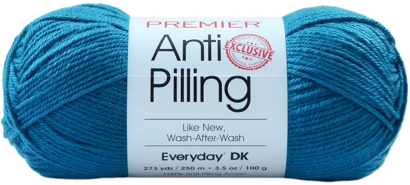 Premier Yarns Anti Pilling Everyday Dk Solids Yarn Bright Blue
