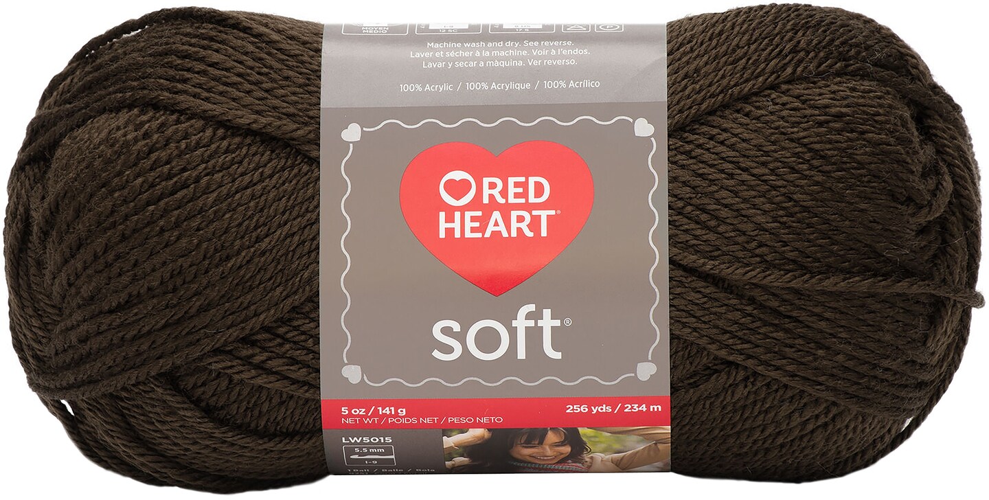 Red Heart Soft YarnChocolate Michaels