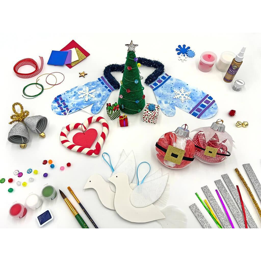 Christmas Craft Kit - Mommy &#x26; Me Art Holiday Box