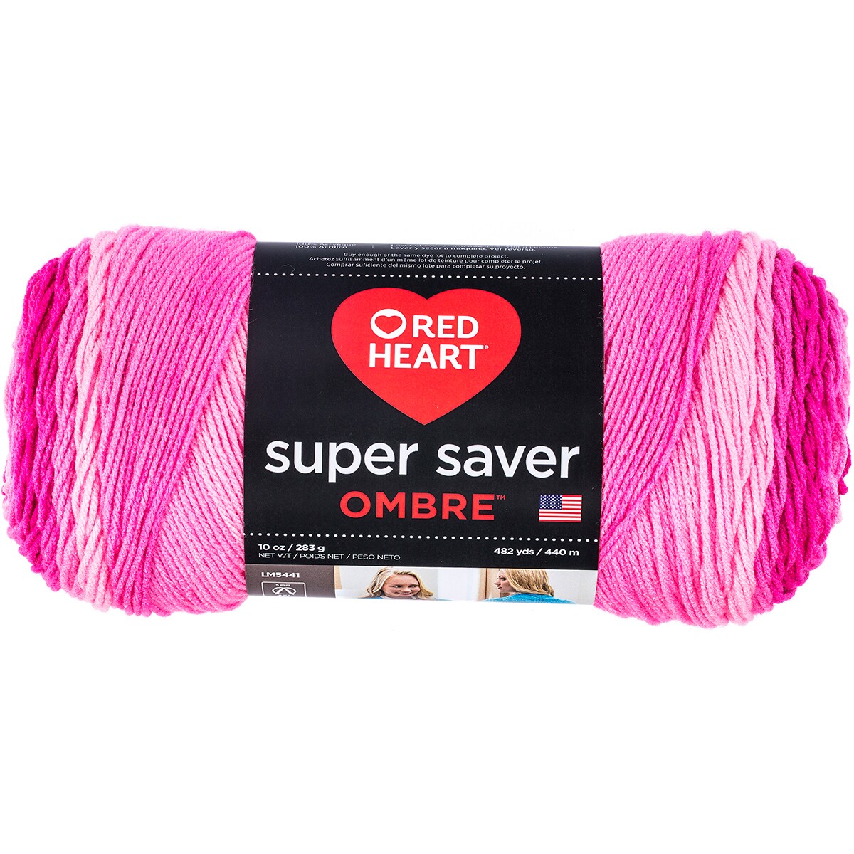 Red Heart Super Saver Ombre Jazzy Yarn