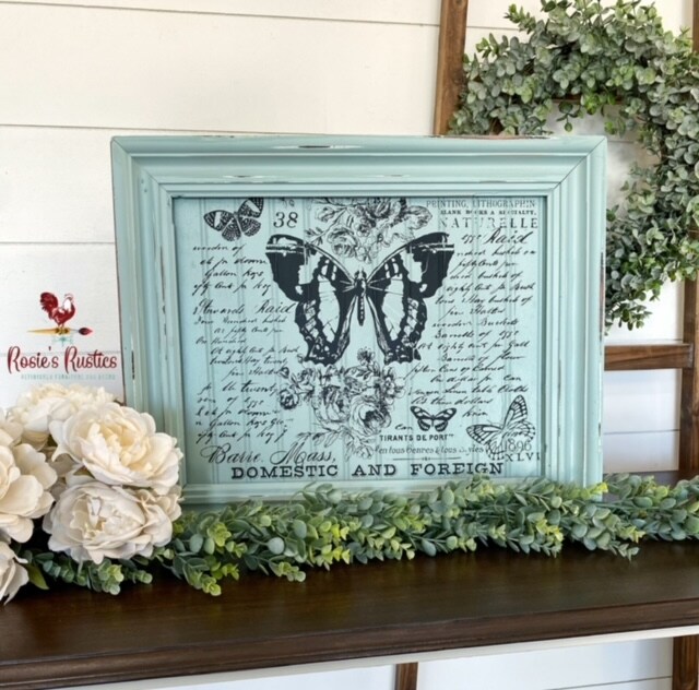 Redesign Decor Clear-Cling Stamps - Monarch 12&#x22;x12&#x22;