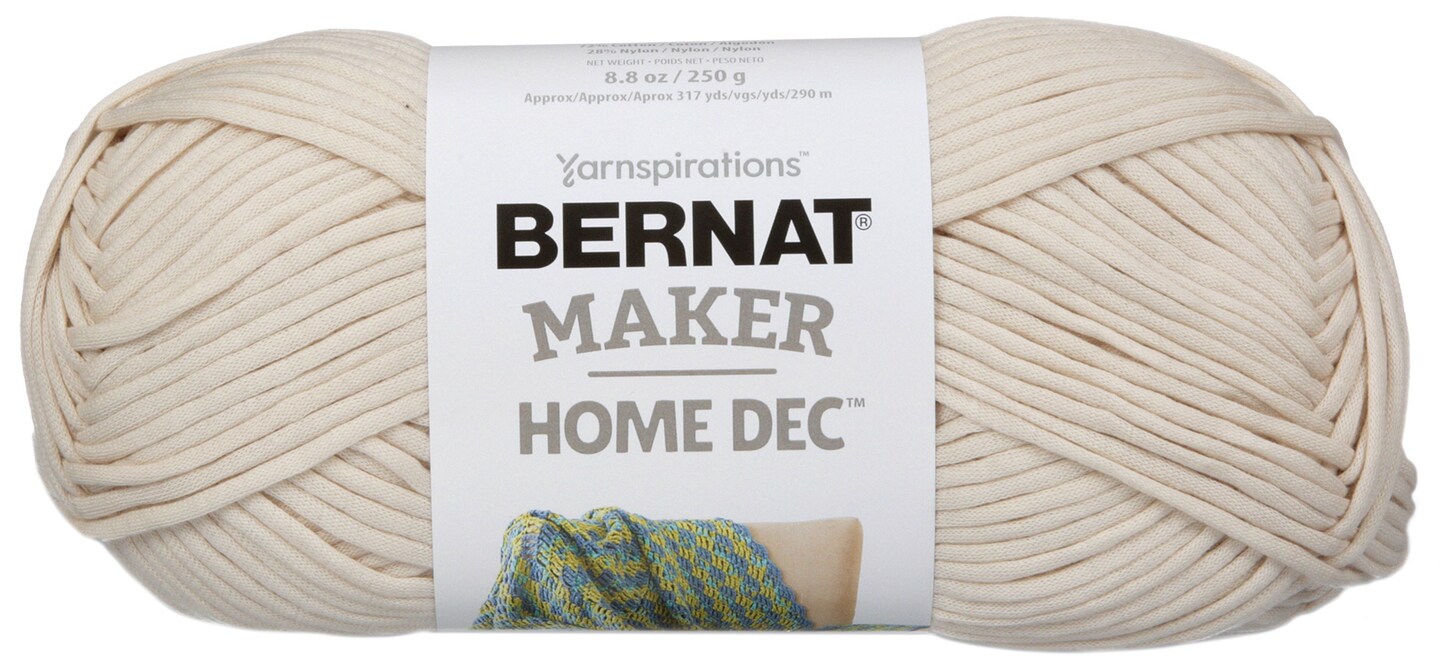 Yarn similar to bernat maker home dec sale