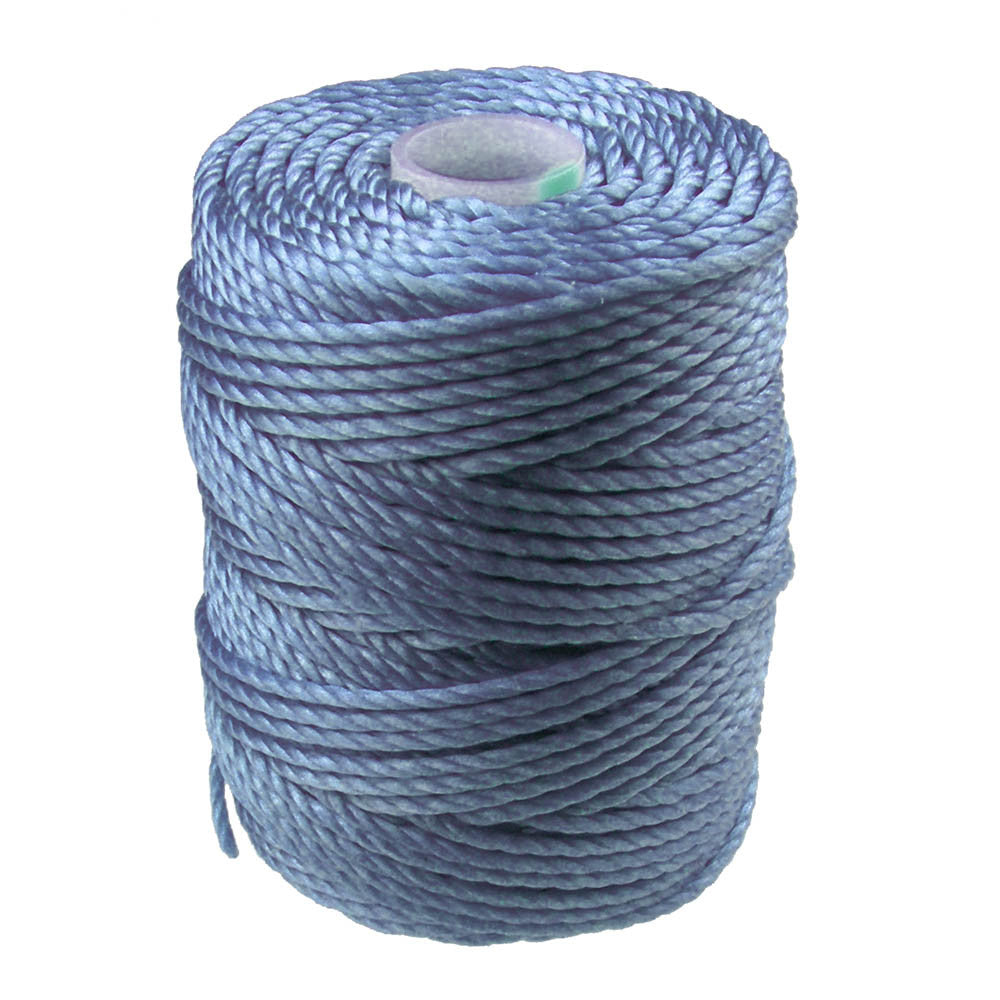 C-Lon Tex 400 Heavy Weight Bead Cord, Lt Blue - 1.0mm, 36 Yard Spool