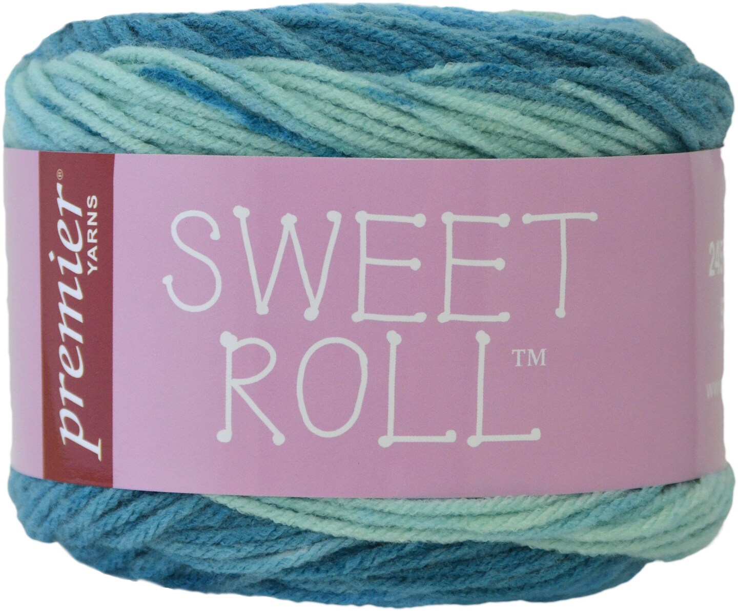 Premier Sweet Roll Yarn-Frosty Swirl