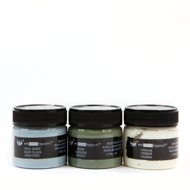 Prima Marketing Inc Art Extravagance - Texture Fantasy Patina Paste - Old Walls - 3 Jar Setx50Ml Each 655350966034