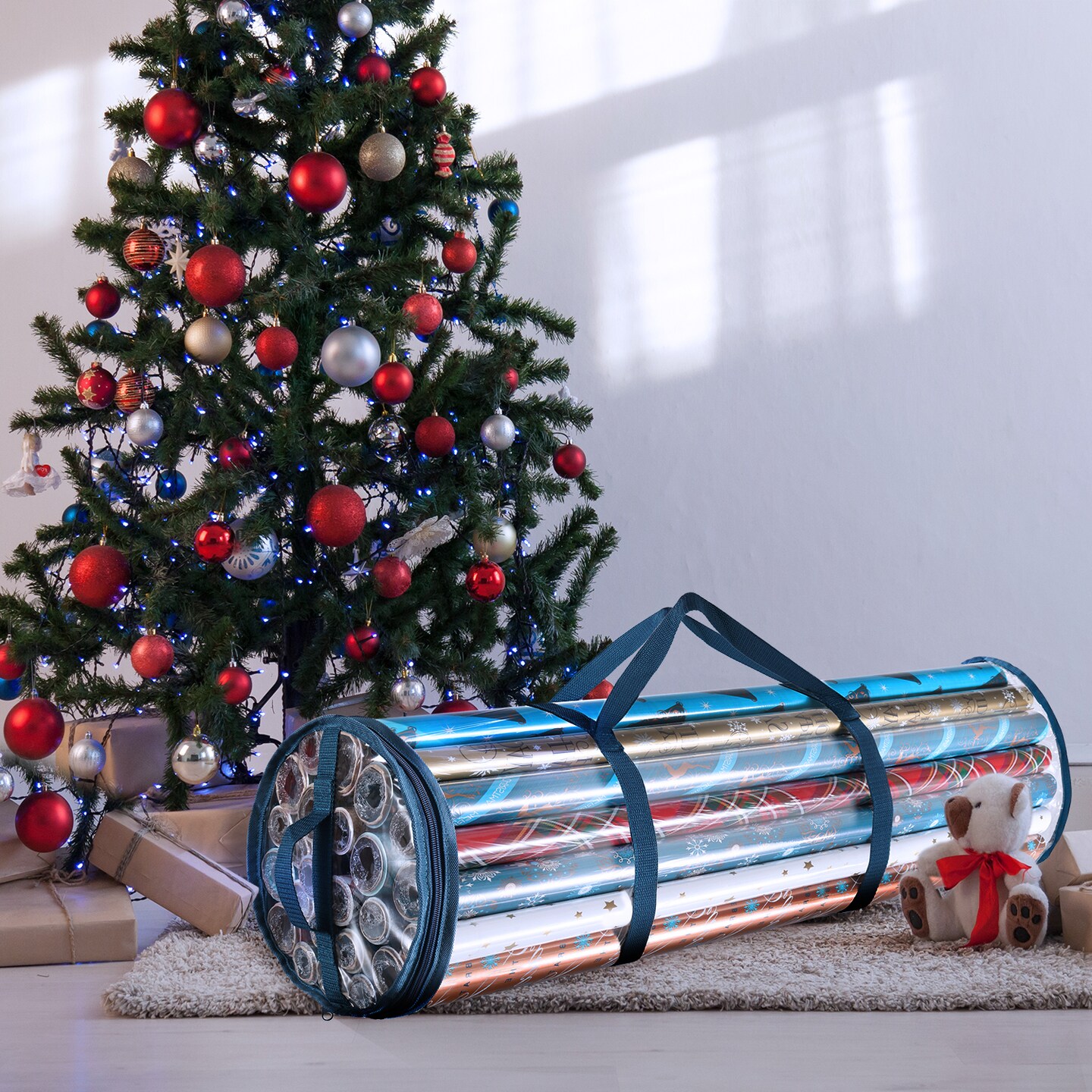 Christmas Wrapping Paper Holder 