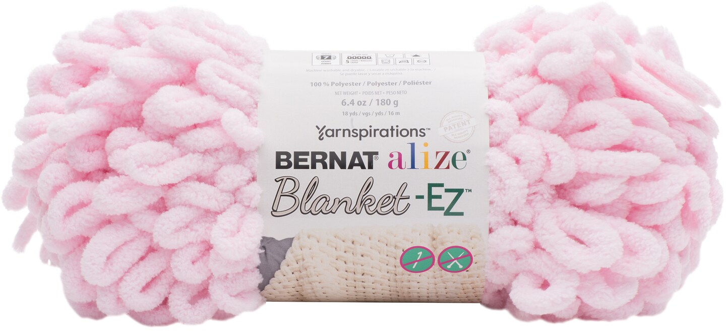 Bernat Alize BlanketEz YarnPowder Pink Michaels