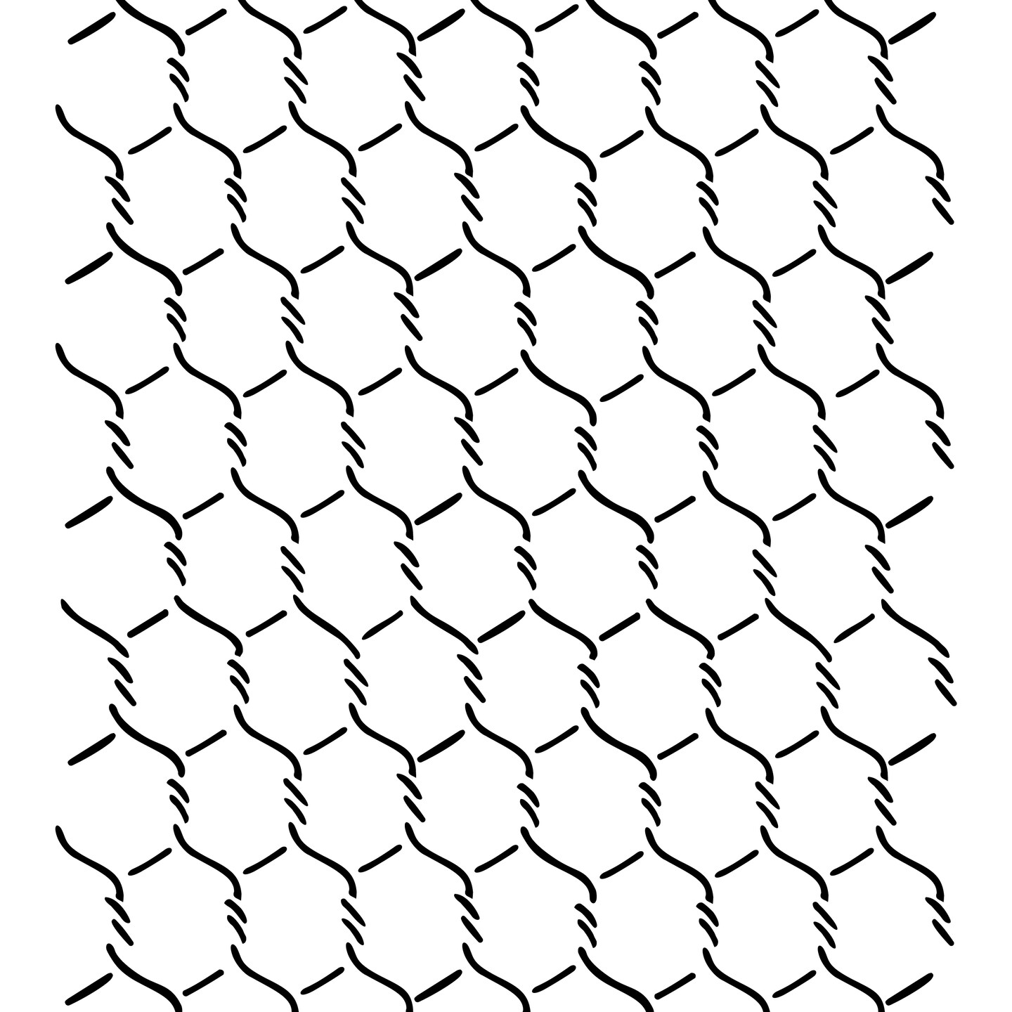 Small Chickenwire Wall Stencil | 2754 by Designer Stencils | Pattern Stencils | Reusable Stencils for Painting | Safe &#x26; Reusable Template for Wall Decor | Try This Stencil Instead of a Wallpaper | Easy to Use &#x26; Clean Art Stencil Pattern