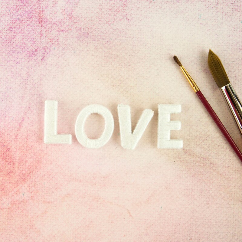 Prima Marketing Inc Jamie Doughtery Bloom Thread Letters 1.5"-Love 655350980474