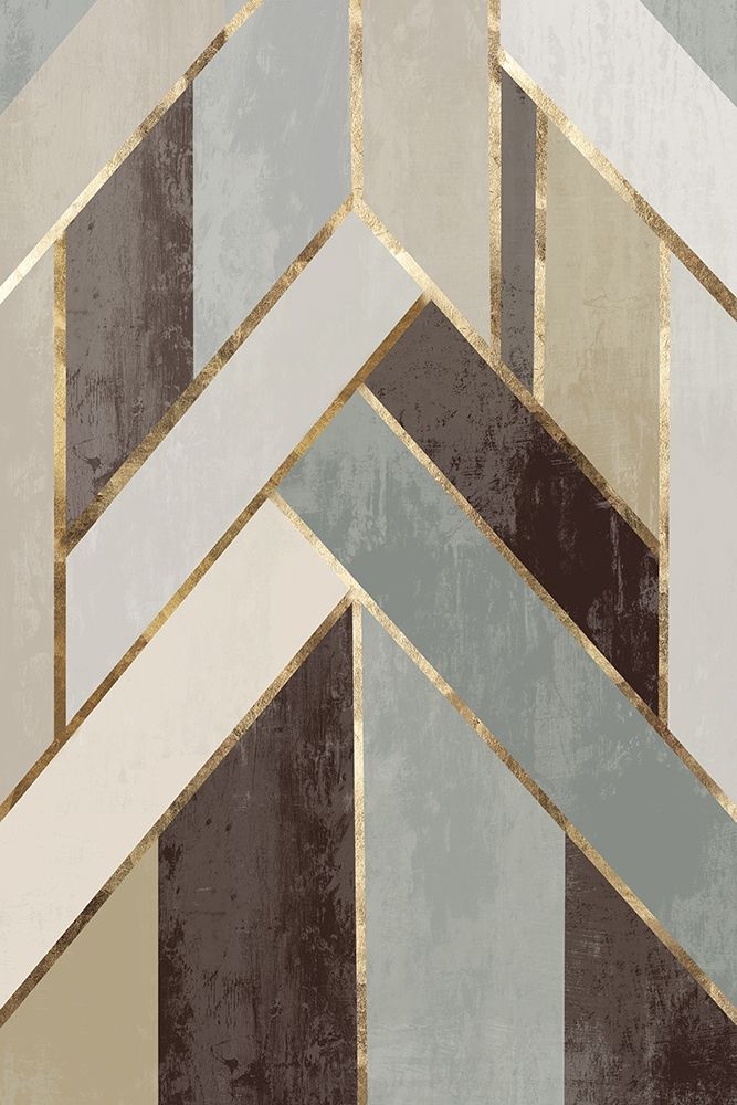 Golden Lines I Poster Print by PI Studio PI Studio  # PG672A