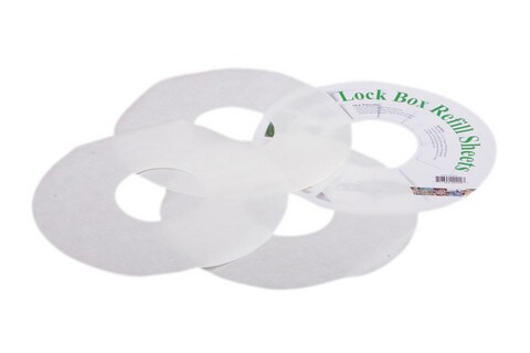 LOCK BOX PALETTE PAPER REFILLS 10 SHEET PACK