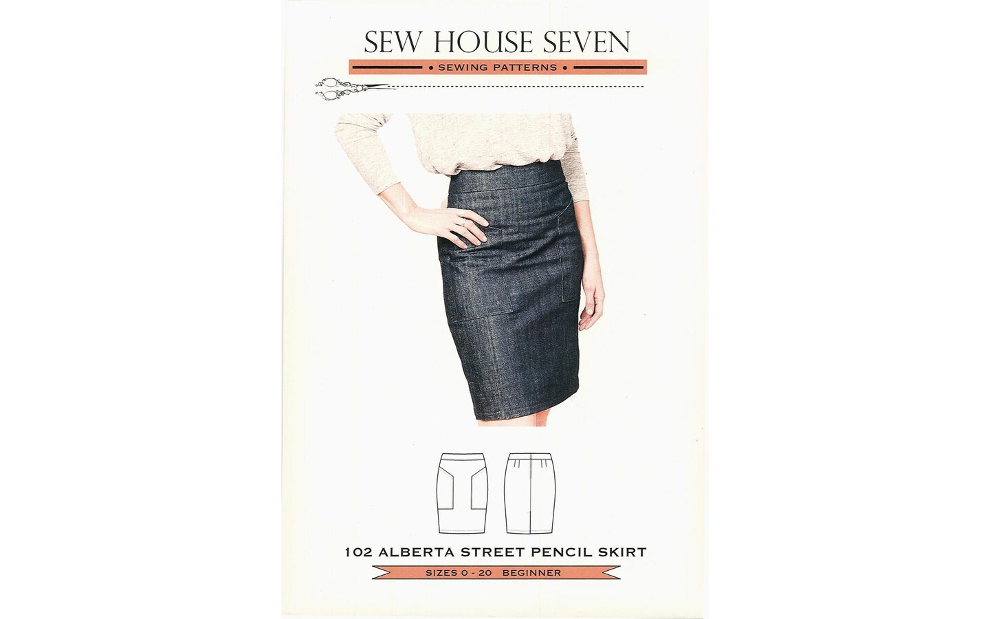 Sew House Seven The Alberta St. Pencil Skirt Ptrn