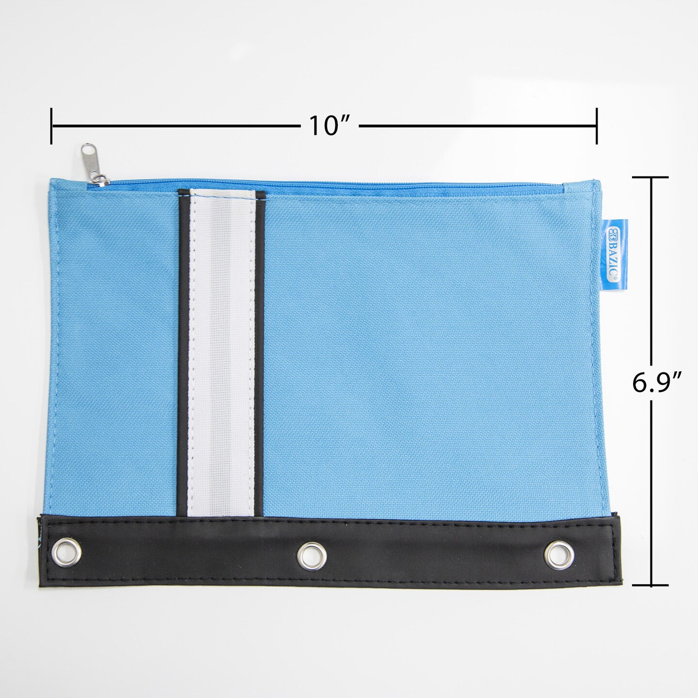 BAZIC Pencil Pouch 3-Ring - Bright Color