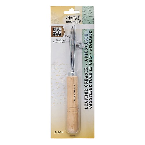 John Bead Adjustable Leather Creaser